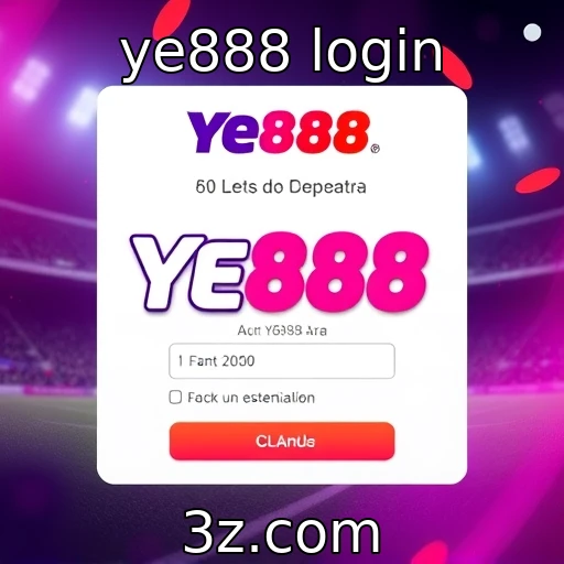 ye888 login Descubra as vantagens do login no ye888 para apostas esportivas